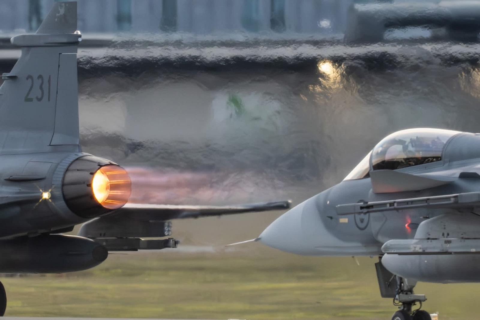 Stämningsbild från firande